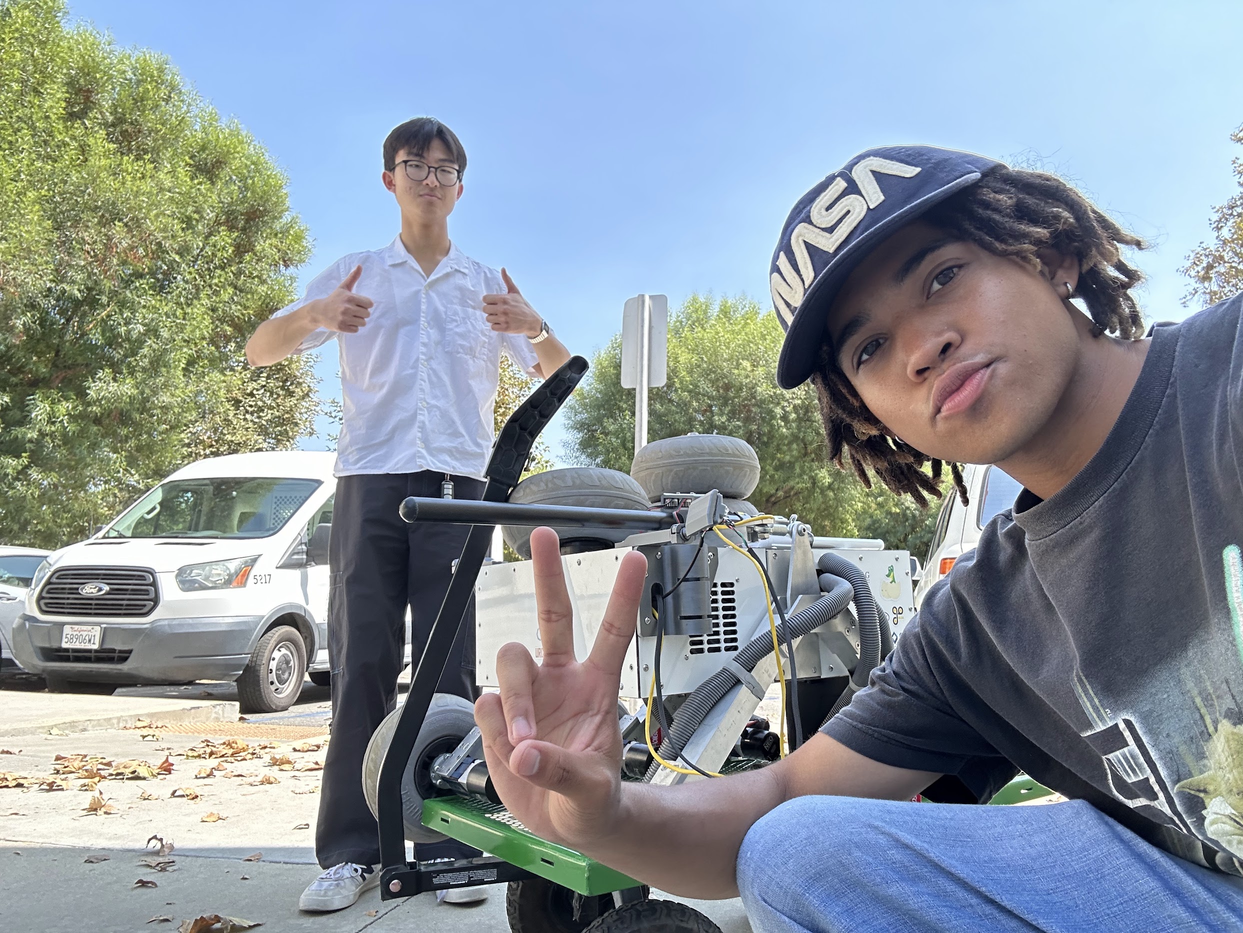 Project BILL-EE, a robotic arm built by Bronco Space for satellite servicing and debris removal.